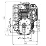 Benzīna dzinējs ZONGSHEN XP420 420cc